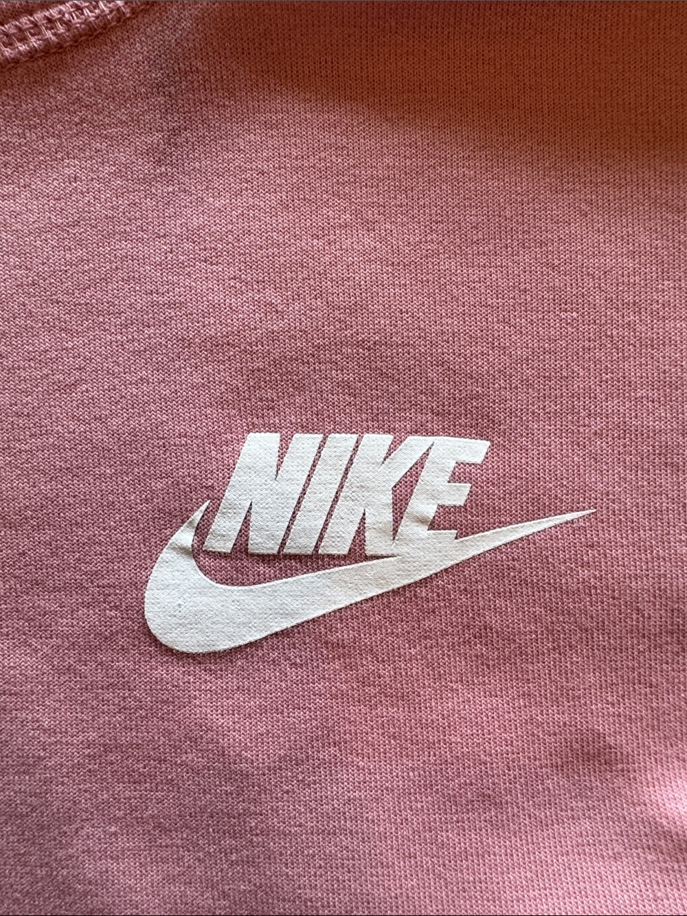 Nike Women's Dusty Rose Crewneck Sweatshirt with White Accents size S - Picture 3 of 8